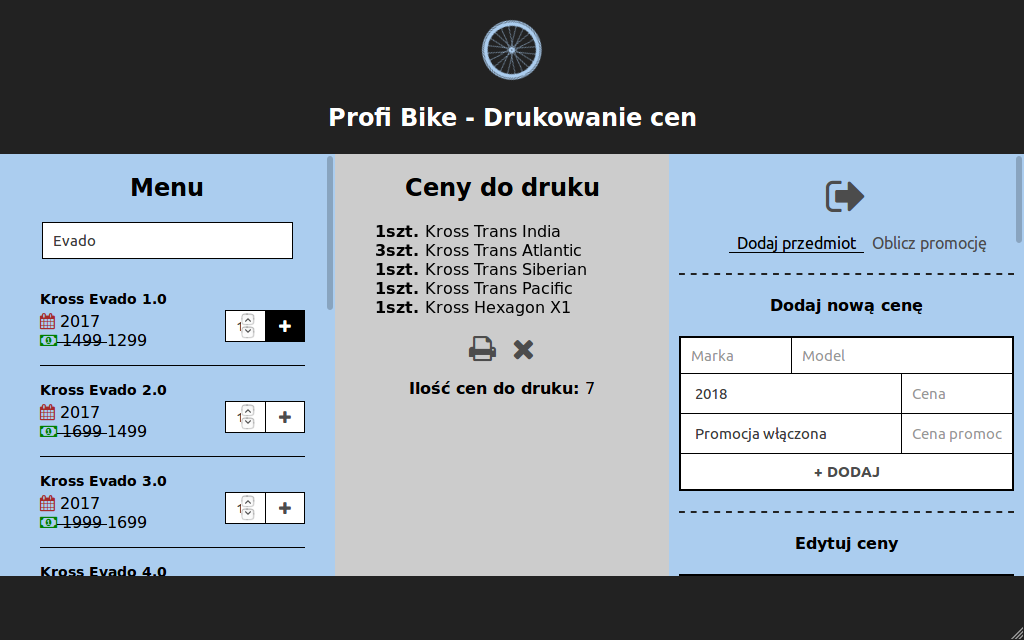 Pricetag generator - order ready